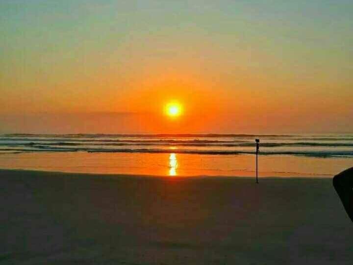Pe Na Areia 350 Metros Da Pg Ubatuba Apartment Bagian luar foto
